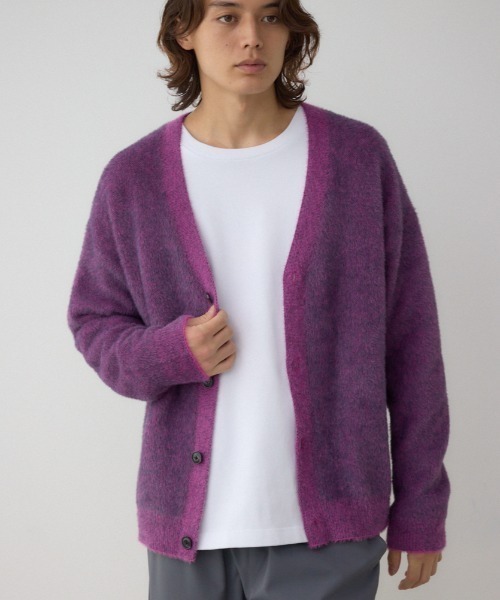 moussy ルーズカーディガン マルチカラールーズカーディガン[品番：AZLW0022642]｜AZUL BY MOUSSY