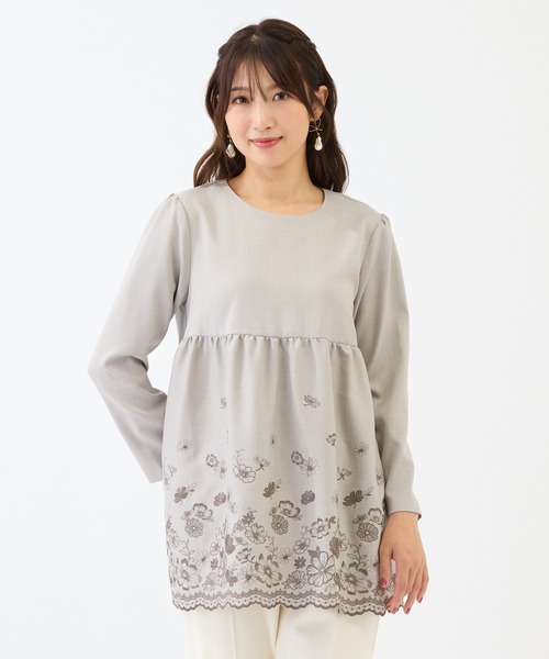 Rose Tiara（ローズティアラ） チュニック 吹上刺繍チュニック