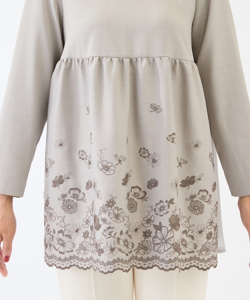 Rose Tiara（ローズティアラ） チュニック 吹上刺繍チュニック