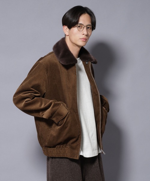 NANO universe（ナノ・ユニバース） ブルゾン アウター アタッチド