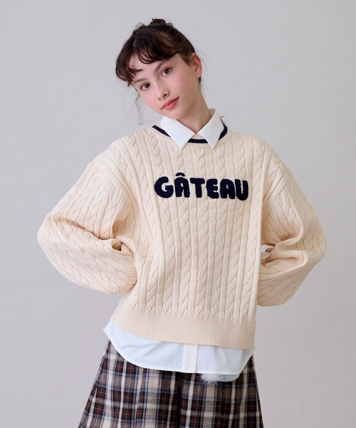 pom ponette junior（ポンポネット ジュニア） ニット セーター