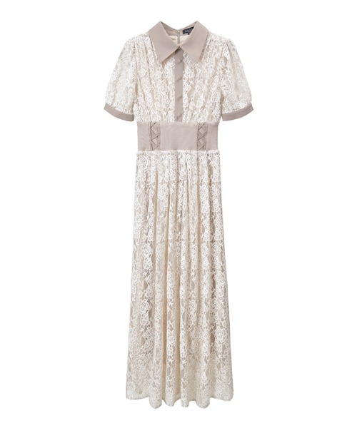 「emiriawiz」 シャツワンピース SMALL ベージュ レディース_画像6