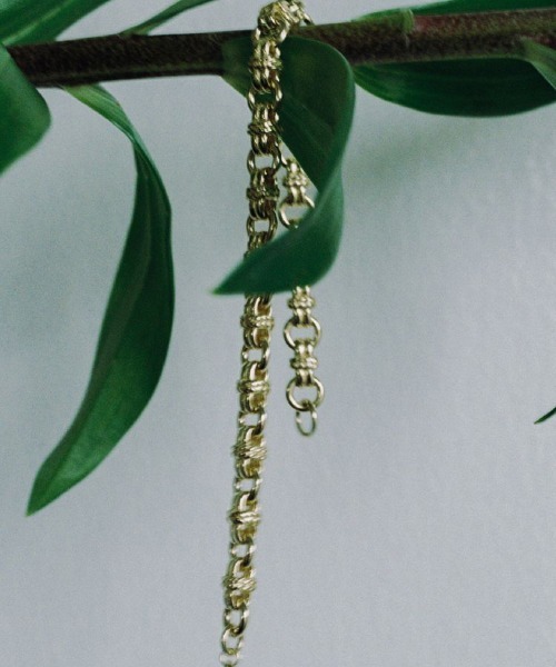 ブレスレット Llife 14KGP ANNEAUX BRACELET メンズの画像