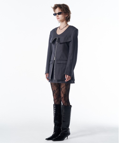 ジョゼムーン MINI DRESS ワンピ ショートパンツ付き JOSE MOON（ジョゼムーン） ワンピース DOCKING MINI DRESS/ドッキング