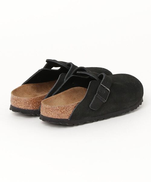 「BIRKENSTOCK」 坦々たるサンダル 23.0糎 黒いこと レディース