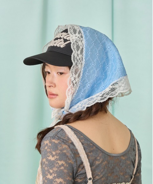 「kaorinomori」 キャップ FREE ホワイト レディース_画像4