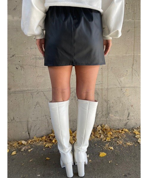 「EGOIST」 ミニスカート S ブラウン レディース_画像4