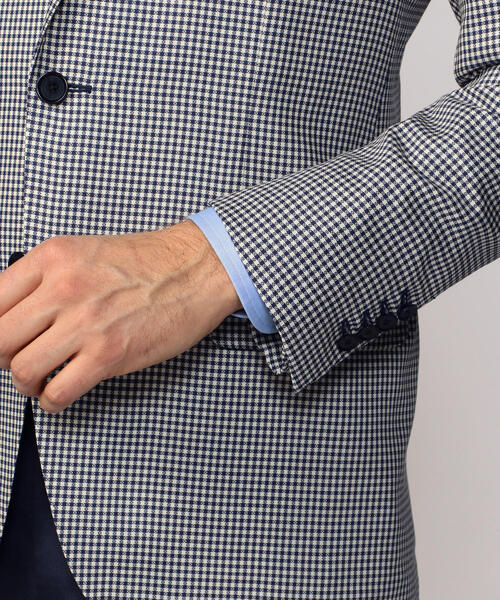 TOMORROWLAND（トゥモローランド） テーラードジャケット 46 ブルー系