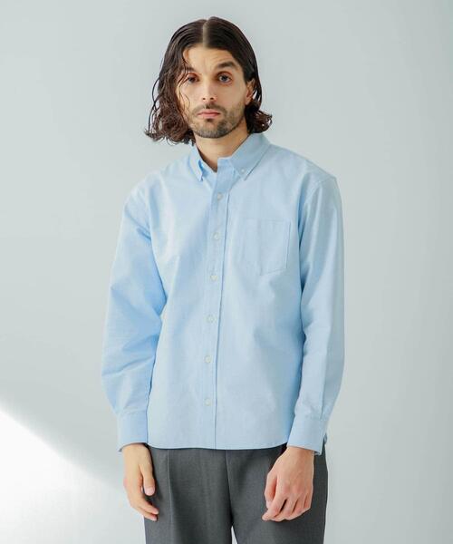 「URBAN RESEARCH Sonny Label」 長袖シャツ SMALL ライトブルー メンズ_画像5