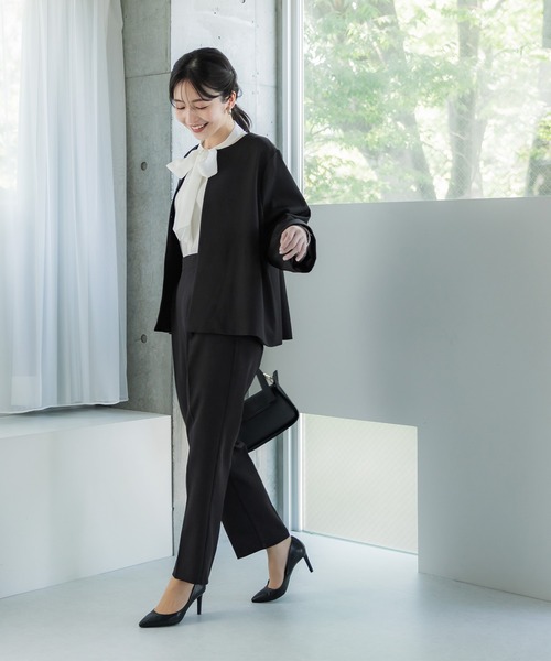 「coca(coca)」 セットアップ S ネイビー レディース_画像4