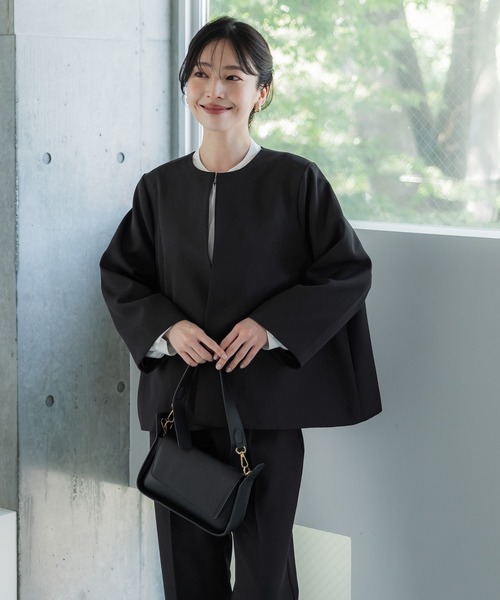 「coca(coca)」 セットアップ S ネイビー レディース_画像6