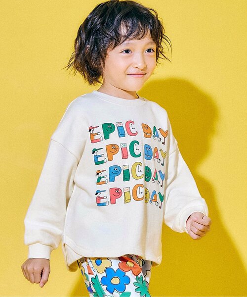 トレーナー 子供服 キッズ服　３ F.O.KIDS（エフオーキッズ） トレーナー 3色3柄ゆったりトレーナー