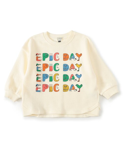 トレーナー 子供服 キッズ服　３ F.O.KIDS（エフオーキッズ） トレーナー 3色3柄ゆったりトレーナー