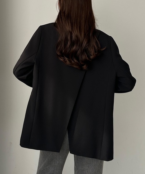 「Louere」 ジャケット X-LARGE アイボリー レディース_画像8