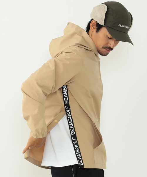 BEAMS GOLF（ビームス ゴルフ） プルオーバーパーカー MEDIUM ベージュ