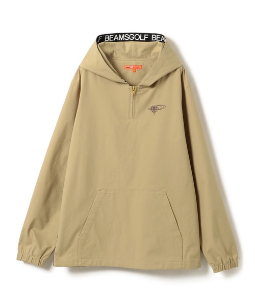 BEAMS GOLF（ビームス ゴルフ） プルオーバーパーカー MEDIUM ベージュ