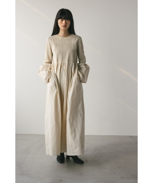 「STYLEMIXER」 長袖ワンピース SMALL ブラック レディース_画像2