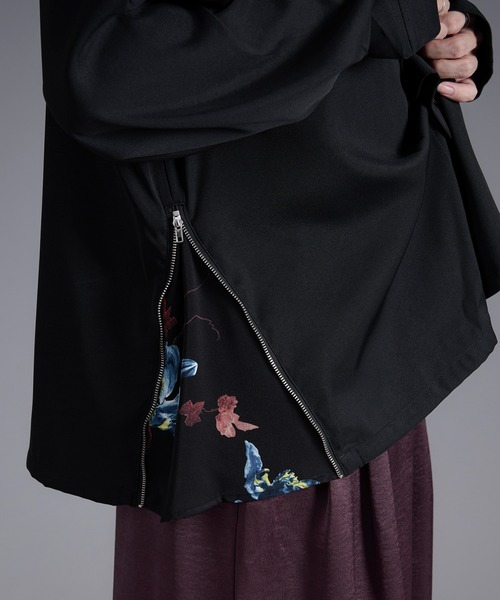 「Ellno Loset」 長袖シャツ MEDIUM ブラック メンズ_画像5