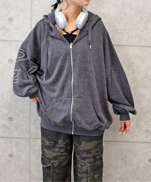 FUN パーカー ラメロゴジップパーカー レディース : ZOZOTOWN Yahoo!店