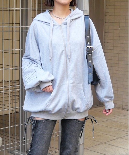 FUN パーカー ラメロゴジップパーカー レディース : ZOZOTOWN Yahoo!店