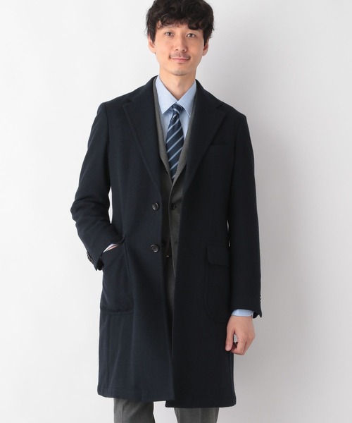 【新品】2wayコート　ネイビー　グローバルワーク GLOBAL WORK（グローバルワーク） チェスターコート SMALL ネイビー