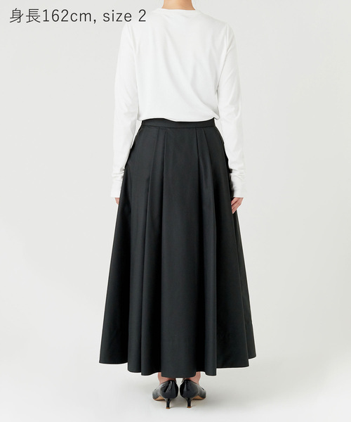 「N.O.R.C」 フレアスカート M チャコール レディース_画像5