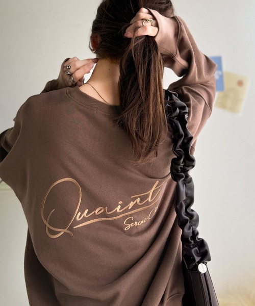 「classicalelf」 スウェットカットソー SMALL ブルー レディース_画像7