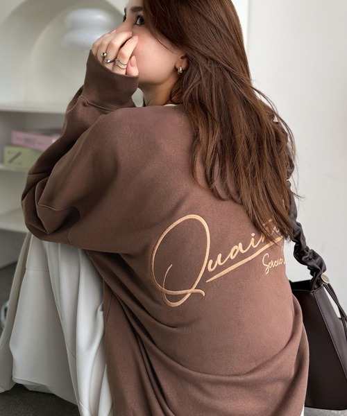 「classicalelf」 スウェットカットソー SMALL ブルー レディース_画像8