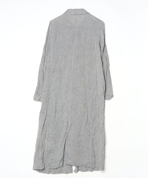 「nest Robe」 シャツワンピース FREE グレー レディースの画像