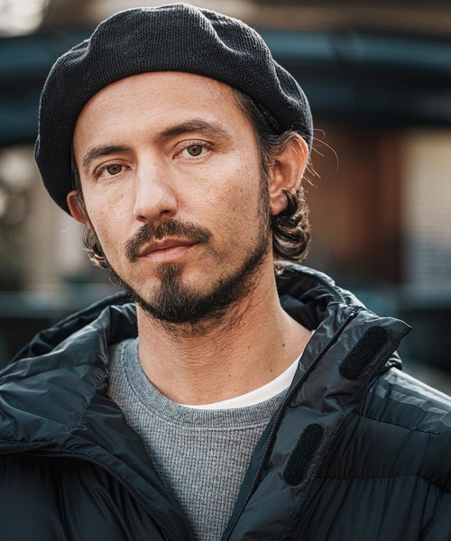 「CAMBIO」 ベレー帽 FREE ブラック メンズ_画像4