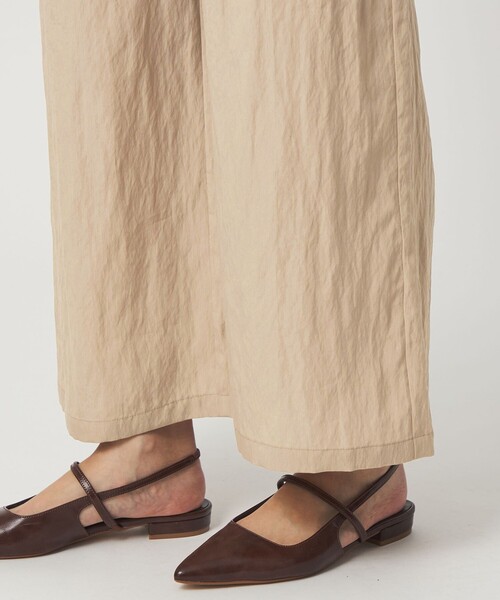 オールインワン 「size SHORT/TALLあり」フィブリル Vネック オールインワン レディースの画像