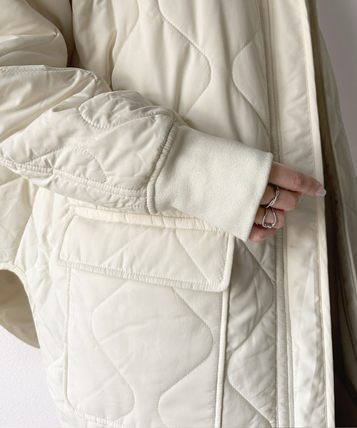 「Java」 コート MEDIUM カーキ レディース_画像7