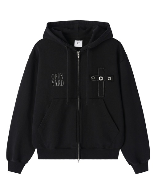 OY（オーワイ） パーカー 「OY/オーワイ」DIVINE STUDDED HOODIE ZIP