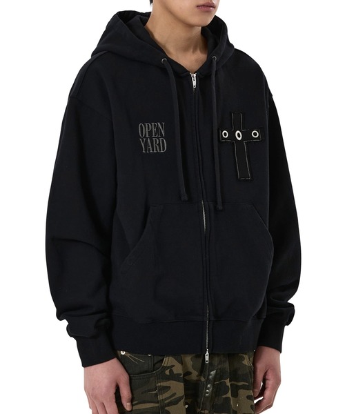 OY（オーワイ） パーカー 「OY/オーワイ」DIVINE STUDDED HOODIE ZIP