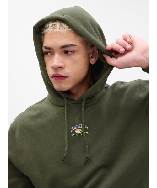 GAP（ギャップ） プルオーバーパーカー M ブラック メンズ : ZOZOTOWN