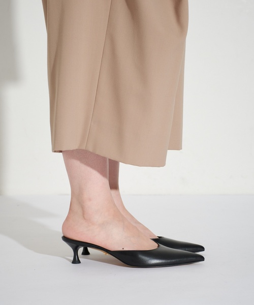 「GRISE」 ミュール SMALL ブラック レディース_画像6