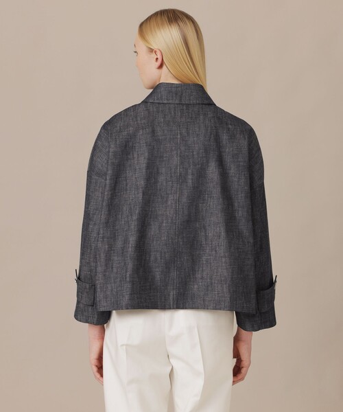 新品 マッキントッシュロンドン 24AW FYVIE リーバースチェックコート Precious掲載】【FYVIE/フィビー】リーバースチェックウールコート