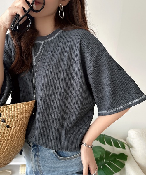 classicalelf（クラシカルエルフ） tシャツ 半袖 カラーで遊び心を