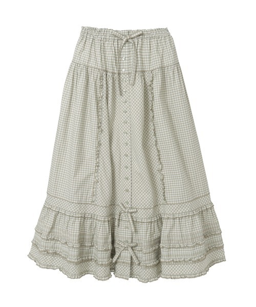 PINK HOUSE（ピンクハウス） スカート オリジナルチェックスカート