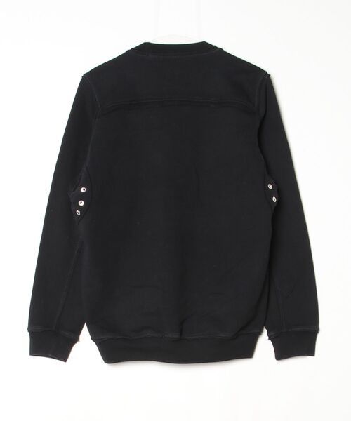 「DIESEL」 スウェットカットソー X-SMALL ブラック メンズ_画像2