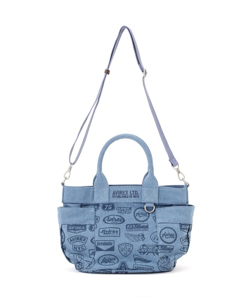 AVIREX（アヴィレックス） トートバッグ 「直営店限定」DENIM PATTERN