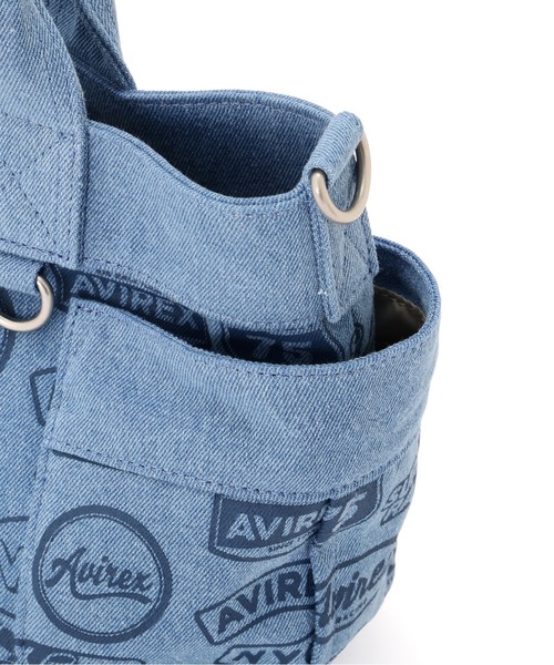 AVIREX（アヴィレックス） トートバッグ 「直営店限定」DENIM PATTERN