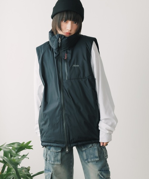 ダウンベスト ベスト NANGA AURORA TEX STAND COLLAR DOWN VEST / ND2441-1N010-Aの画像