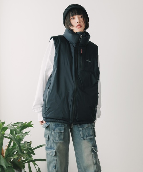 ダウンベスト ベスト NANGA AURORA TEX STAND COLLAR DOWN VEST / ND2441-1N010-Aの画像