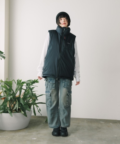 ダウンベスト ベスト NANGA AURORA TEX STAND COLLAR DOWN VEST / ND2441-1N010-Aの画像