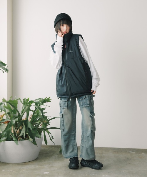 ダウンベスト ベスト NANGA AURORA TEX STAND COLLAR DOWN VEST / ND2441-1N010-Aの画像
