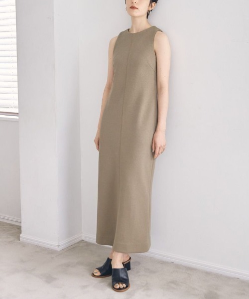 TODAYFUL 「TODAYFUL」 ノースリーブワンピース 38 モスグリーン 