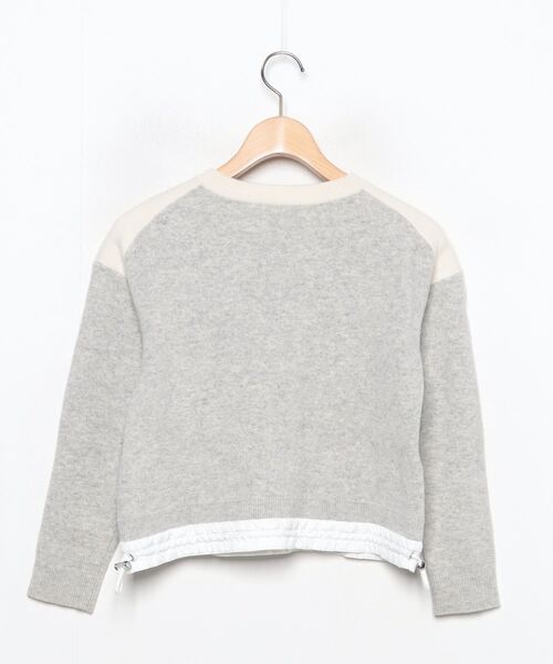 「sacai luck」 長袖ニット 1 グレー レディース_画像2