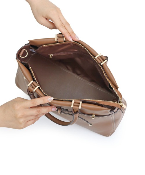 「MIAN 」 トートバッグ FREE ブラウン レディース_画像6