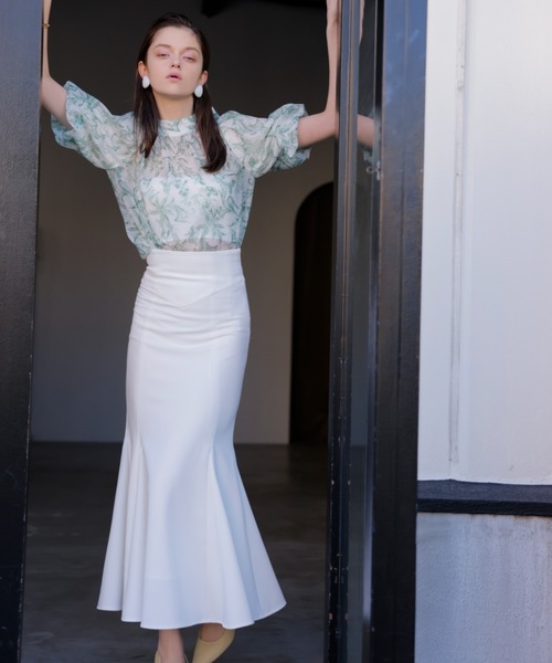 「EIMY ISTOIRE」 スカート M ラベンダー レディース_画像3